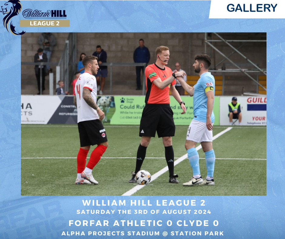 2024 04 27 Forfar Athletic 2 Stranraer 0