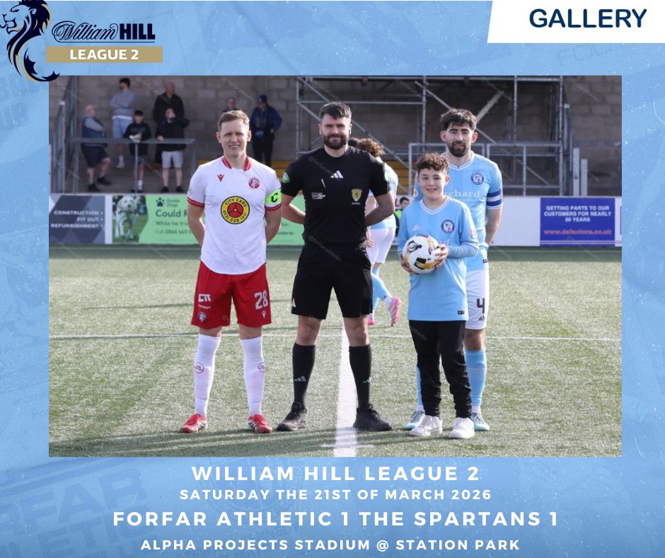 2025 08 23 The Spartans 1 Forfar Athletic 0