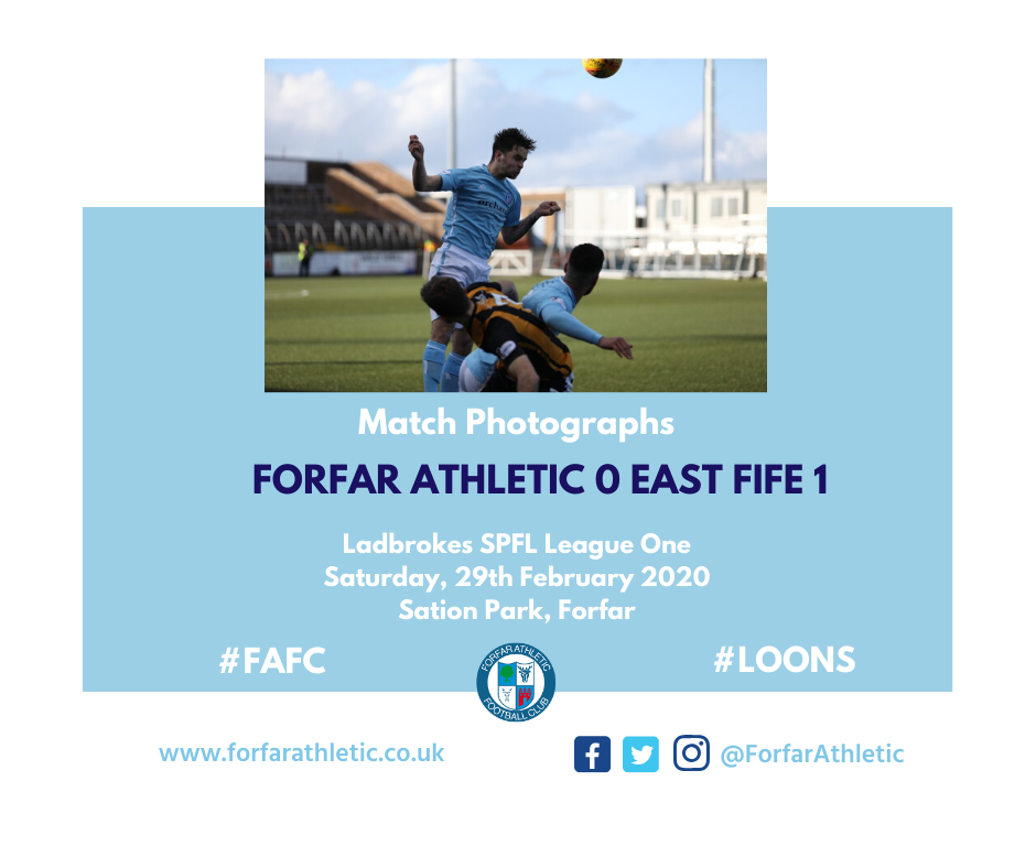 2019 09 21 Forfar Athletic 2 Montrose 0